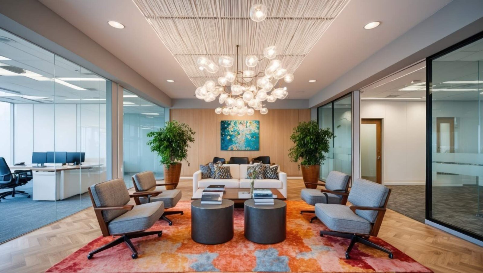 Beautiful modern office space